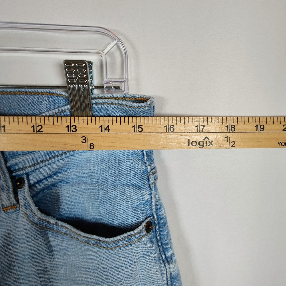 Hollister Skinny Jeans Light Wash Advanced Stretch Blue Denim W32 L32 - Picture 6 of 12